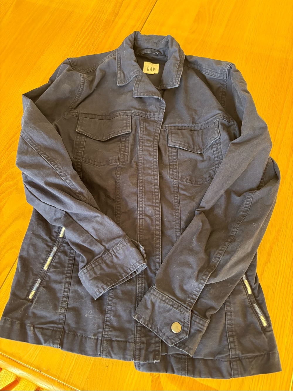GAP Dark Navy Casual Utility Jacket